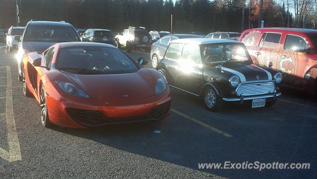 Mclaren MP4-12C spotted in Fredericton, NB, Canada