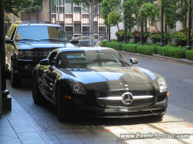 Mercedes SLS AMG spotted in Beverly Hills, California