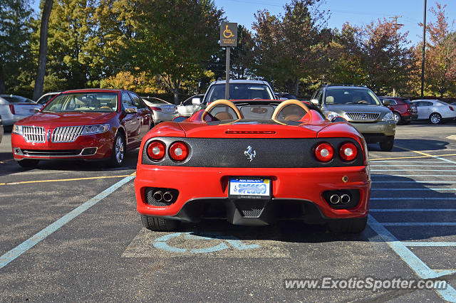 Ferrari 360 Modena spotted in Grand Rapids, Michigan
