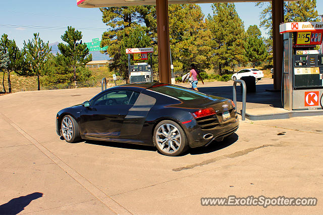 Audi R8 spotted in Flagstaff, Arizona