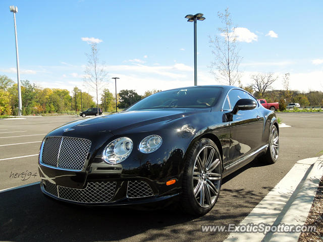 Bentley Continental spotted in Lincolnshire, Illinois