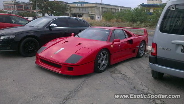 Ferrari F40 spotted in THESSALONIKI, Greece