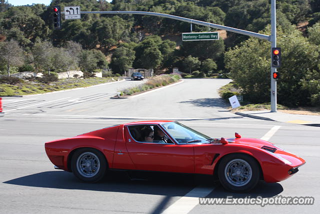 Lamborghini Miura spotted in Monterey, California