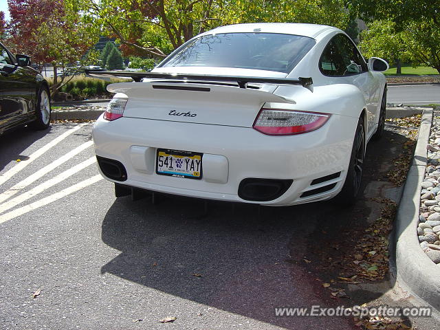 Porsche 911 Turbo spotted in Greenwood, Colorado