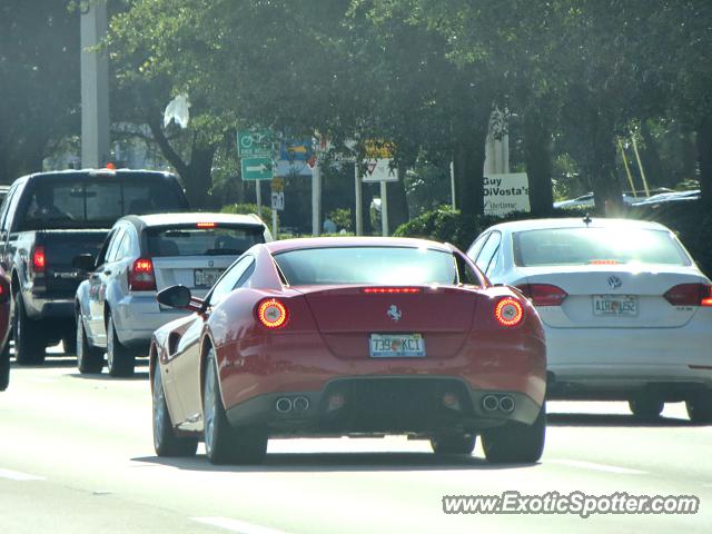 Ferrari 599GTB spotted in Palm Beach, Florida