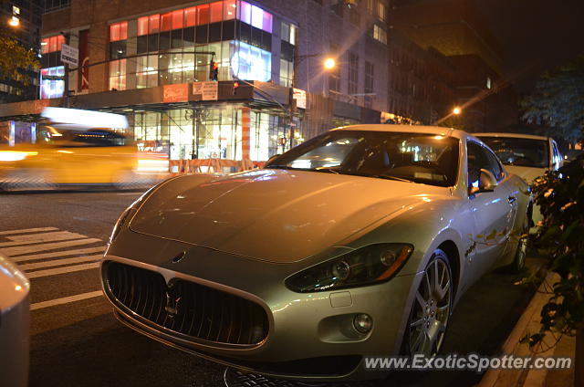 Maserati GranTurismo spotted in Mannhattan, New York