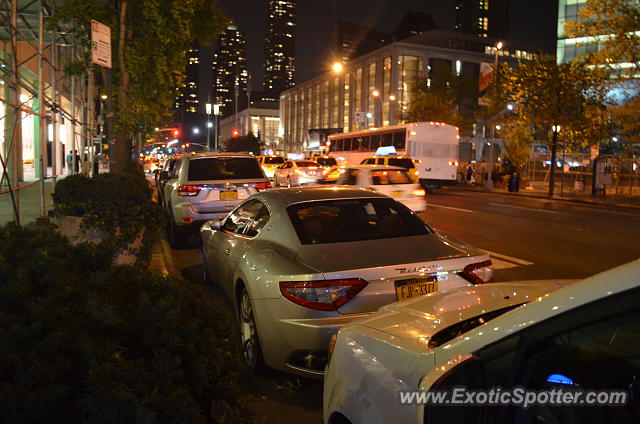 Maserati GranTurismo spotted in Mannhattan, New York