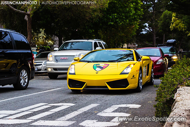 Lamborghini Gallardo spotted in Carmel, California