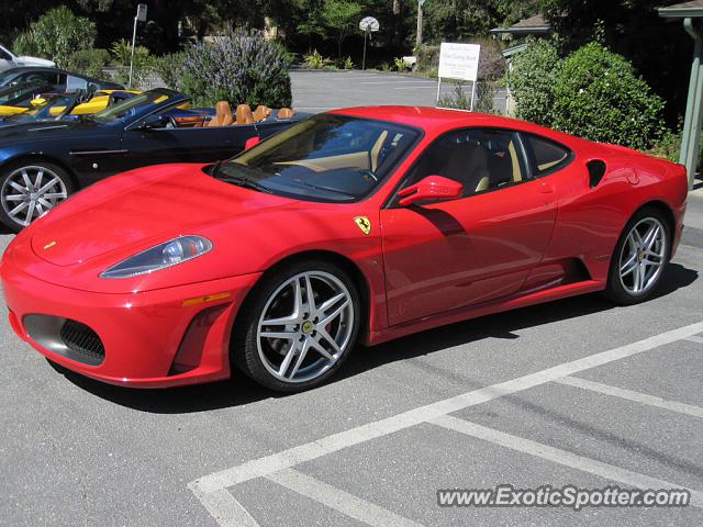 Ferrari F430 spotted in Woodside, California