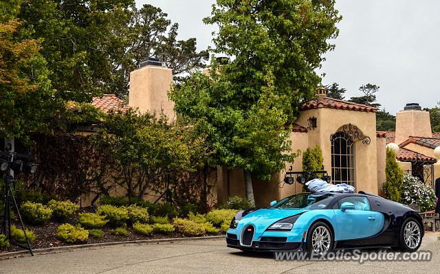 Bugatti Veyron spotted in Carmel, California