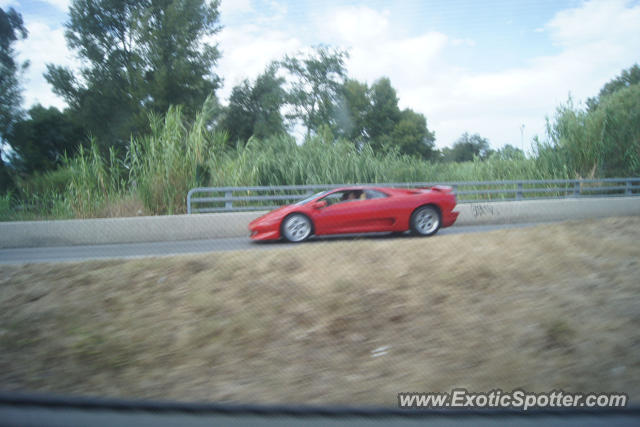 Lamborghini Diablo spotted in St. Tropez, France