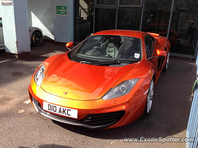 Mclaren MP4-12C spotted in Leicester, United Kingdom