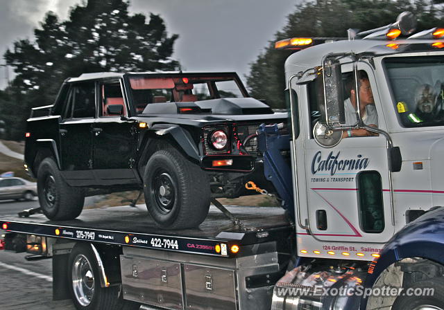 Lamborghini LM002 spotted in Carmel, California