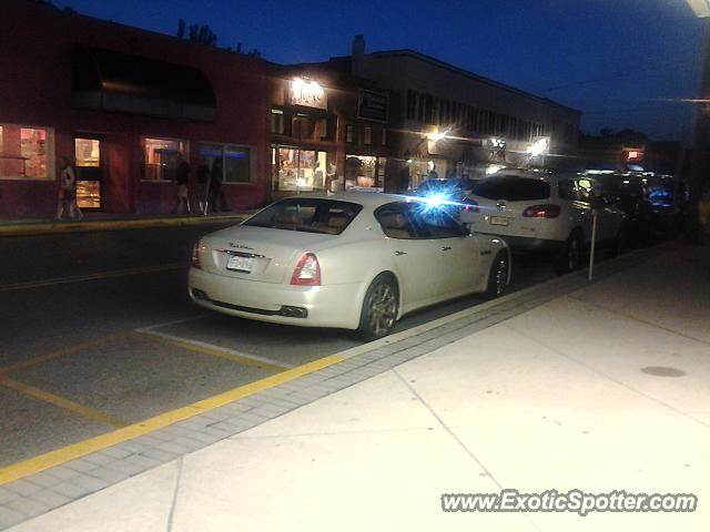 Maserati Quattroporte spotted in Rehoboth Beach, Delaware