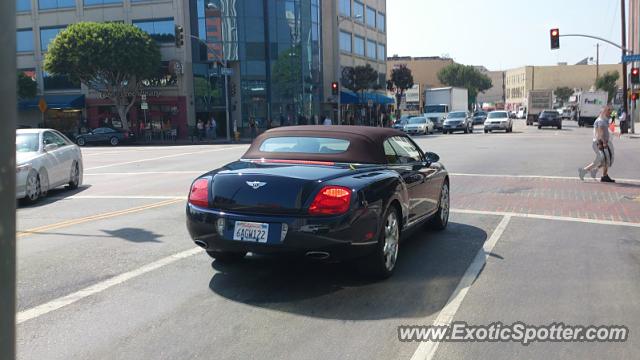 Bentley Continental spotted in Downtown LA, California
