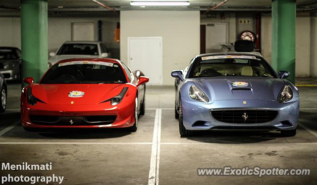Ferrari 458 Italia spotted in Cape Town, South Africa