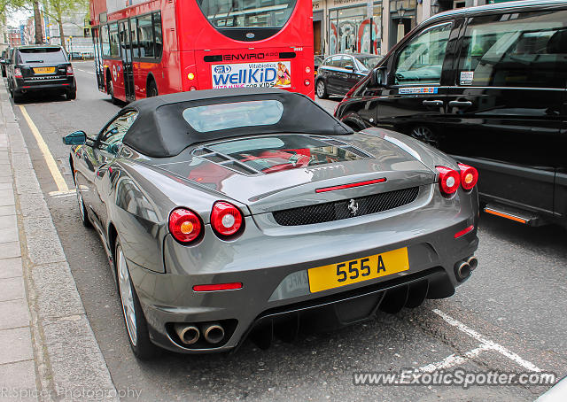Ferrari F430 spotted in London, United Kingdom
