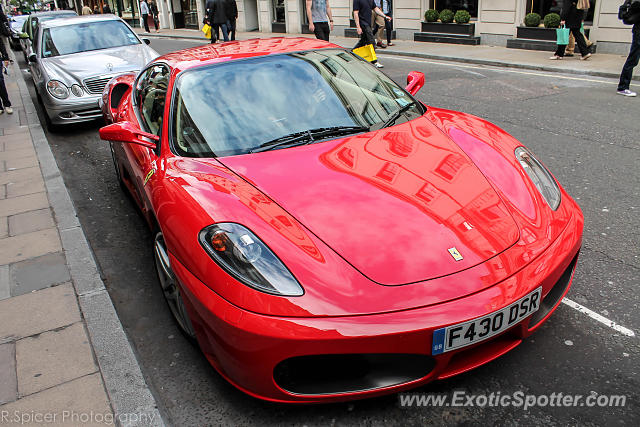 Ferrari F430 spotted in London, United Kingdom