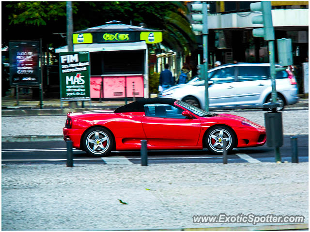 Ferrari 360 Modena spotted in Lisboa, Portugal