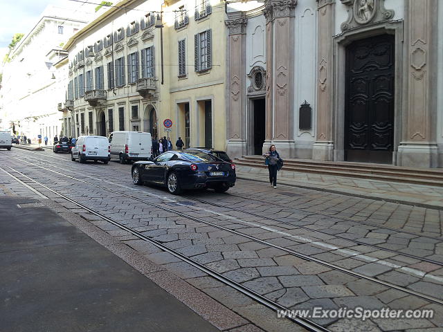 Ferrari 599GTB spotted in Milano, Italy