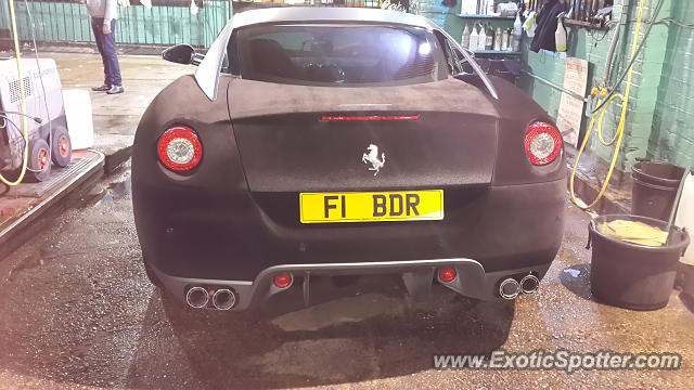 Ferrari 599GTB spotted in London, United Kingdom