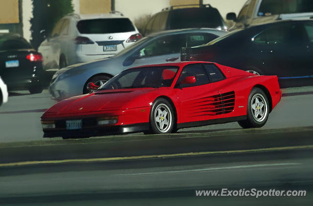 Ferrari Testarossa spotted in Some town, Maryland