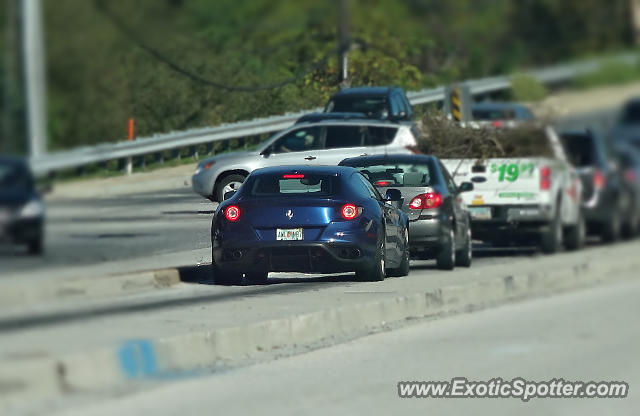 Ferrari FF spotted in Some Town, Maryland