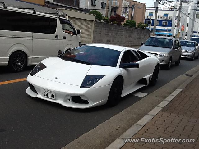 Lamborghini Murcielago spotted in Osaka, Japan