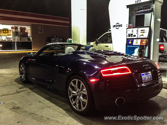 Audi R8 spotted in Waldoboro, Maine