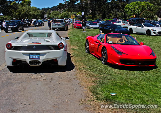 Ferrari 458 Italia spotted in Carmel, California