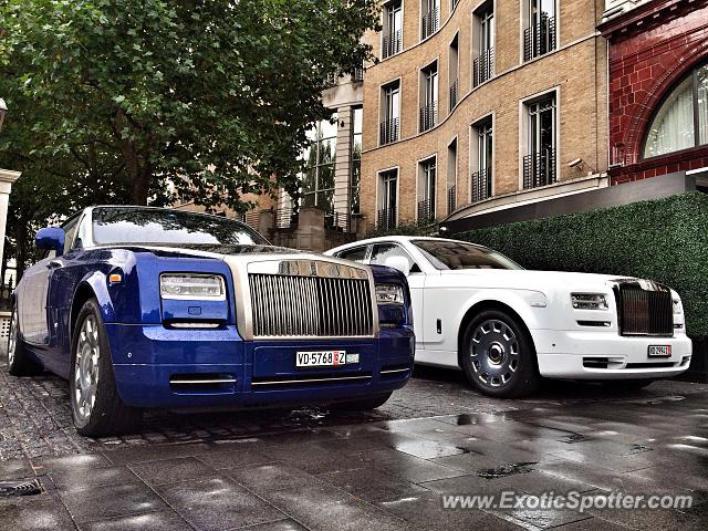 Rolls Royce Phantom spotted in London, United Kingdom