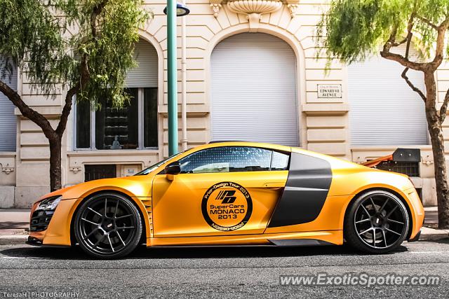 Audi R8 spotted in Menton, France