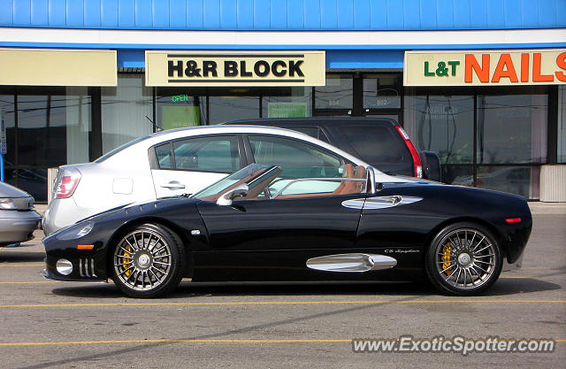 Spyker C8 spotted in Columbus, Ohio