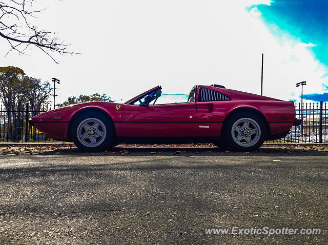 Ferrari 308 spotted in Castine, Maine