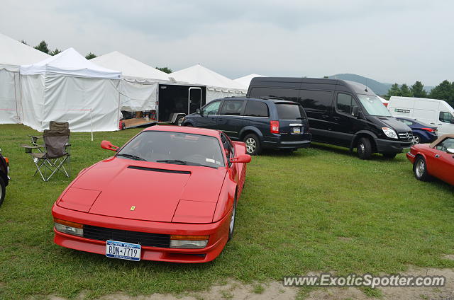 Ferrari Testarossa spotted in Lakeville, Connecticut