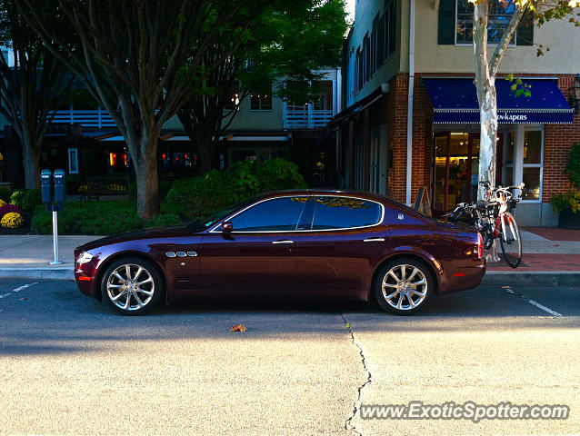 Maserati Quattroporte spotted in Princeton, New Jersey