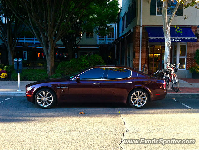 Maserati Quattroporte spotted in Princeton, New Jersey