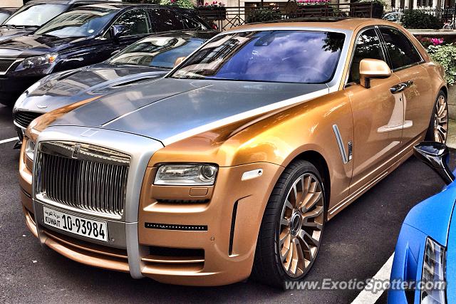 Rolls Royce Ghost spotted in London, United Kingdom
