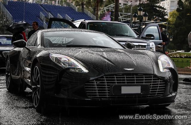 Aston Martin One-77 spotted in Monte Carlo, Monaco