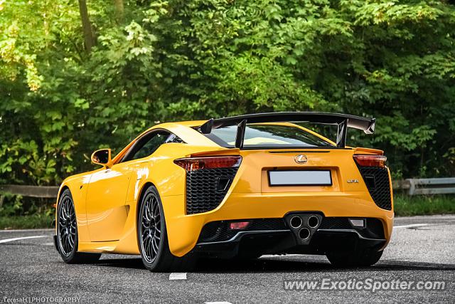 Lexus LFA spotted in Hockenheim, Germany