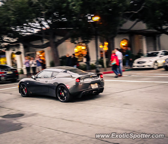 Lotus Evora spotted in Carmel, California