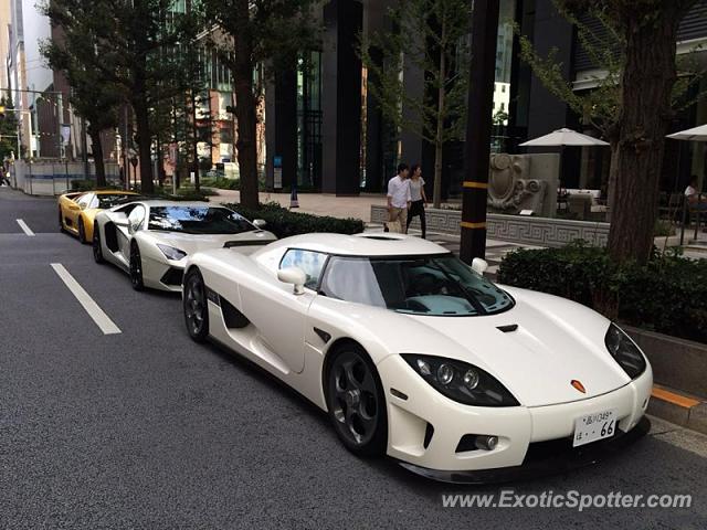 Koenigsegg CCX spotted in Tokyo, Japan