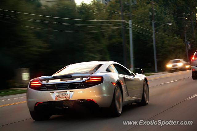 Mclaren MP4-12C spotted in Atlanta, Georgia