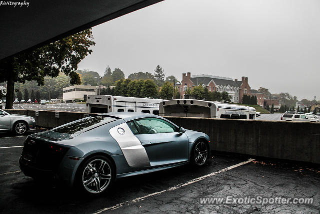 Audi R8 spotted in New Canaan, Connecticut