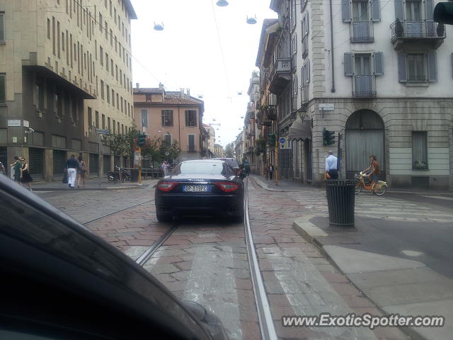 Maserati GranTurismo spotted in Milano, Italy
