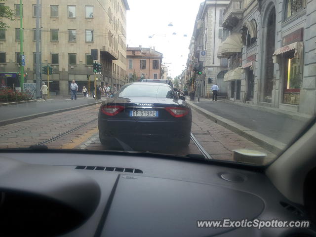Maserati GranTurismo spotted in Milano, Italy