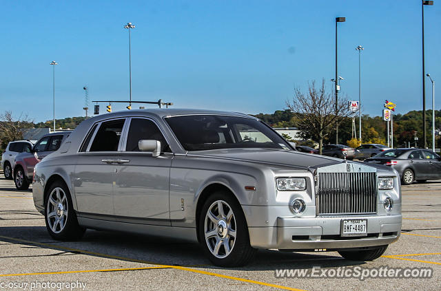 Rolls Royce Phantom spotted in Canton, Ohio