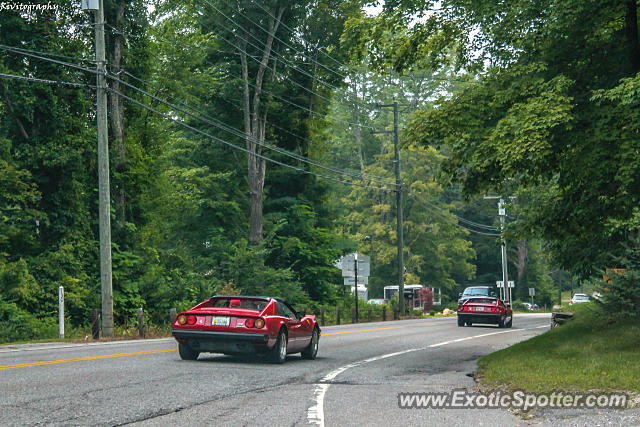 Ferrari 308 spotted in Lakeville, Connecticut