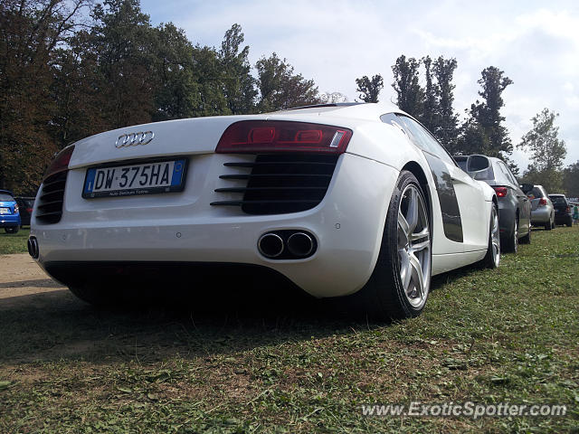 Audi R8 spotted in Monza, Italy
