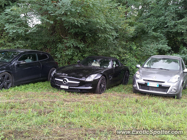 Mercedes SLS AMG spotted in Lesmo, Italy
